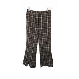 Adam Lippes Women's Plaid Cropped Pants